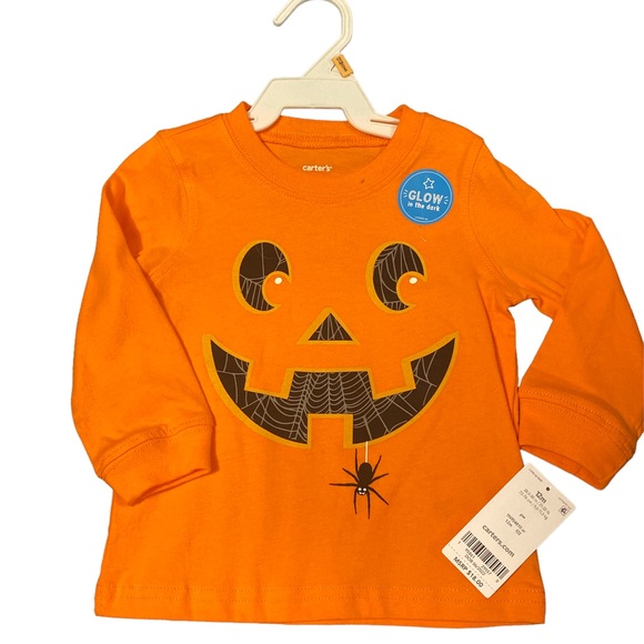 NWT Carter’s Halloween Long Sleeve Shirt 12 months - Picture 1 of 2